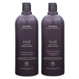インヴァティ アドバンス エクスフォリエイティング シャンプー+コンディショナー<サロンサイズ>【セット】 各1000ml